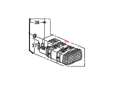 Honda 17011-SCV-A00 Canister Assembly