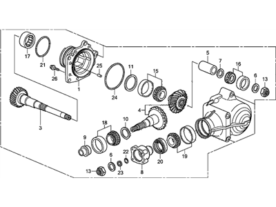 Honda Transfer Case - 29000-PZN-A10