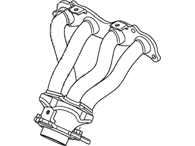 Honda 18100-PZD-A00 Manifold, Exhuast