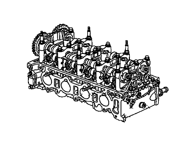 2007 Honda Accord Cylinder Head - 10003-RAA-A04