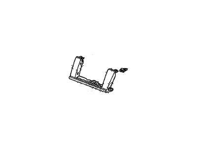 Honda 77255-SCV-A91ZA Garnish Assy., Radio (3D) *NH167L* (GRAPHITE BLACK)