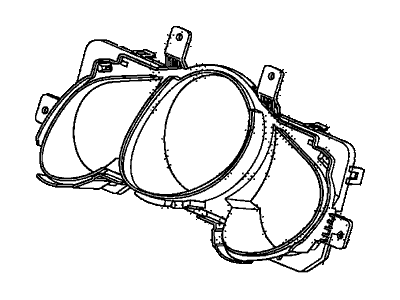 Honda Element Gauge Trim - 78155-SCV-A61