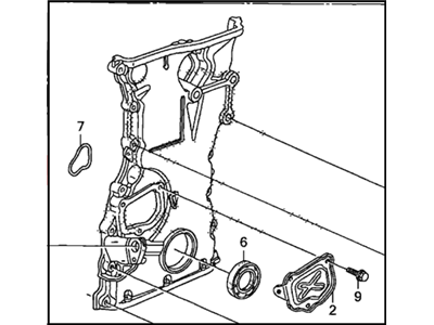 Honda 11410-RAA-A10 Case Assembly, Chain