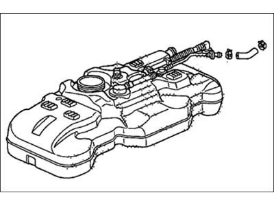 Honda 17500-SCV-A31 Tank, Fuel