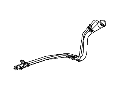 Honda 17660-SCV-A32 Pipe, Fuel Filler