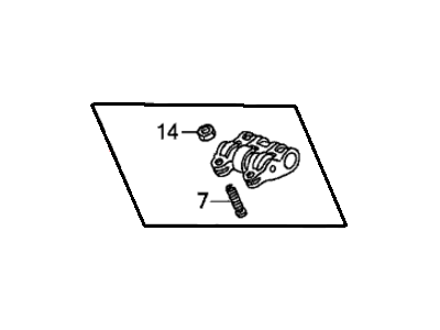 Honda 14620-RAA-A00 Arm Assembly, Rocker