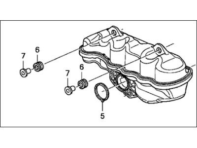 Honda 17160-RTA-000