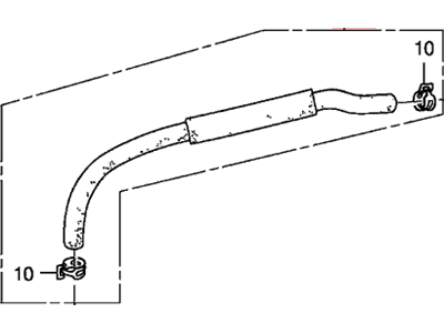 Honda 46408-SDA-A02 Tube A, Master Power