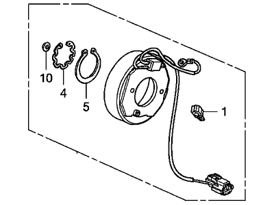 Honda 38924-RAA-A01 Stator Set