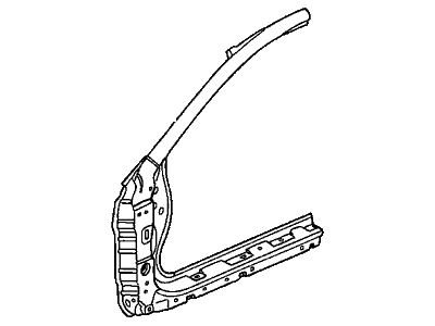 Honda 04645-SDN-A01ZZ Panel Set L,FR Outside