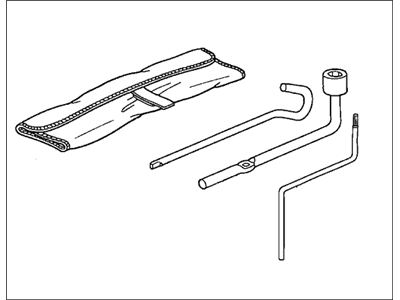 Honda 89000-SDN-A00 Tool Set (Sunroof)