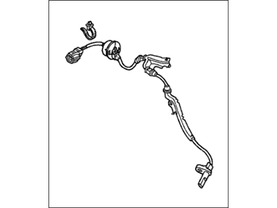 Honda 57455-SDA-A01 Sensor Assembly, Front