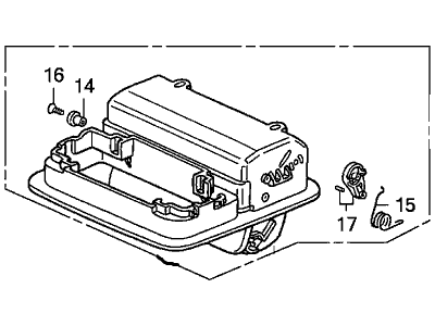 Honda 83250-SDA-A03ZB