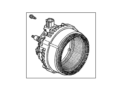 Honda 31108-RDJ-A01 Frame Assembly, Rear Stator