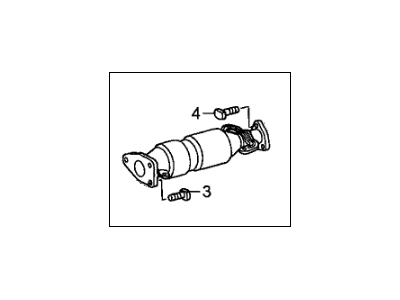 thumbnail image 2 of EPA Compliant Catalytic Converter Assembly For Honda Accord 2.4L 2013-2017 Front 2 of 5