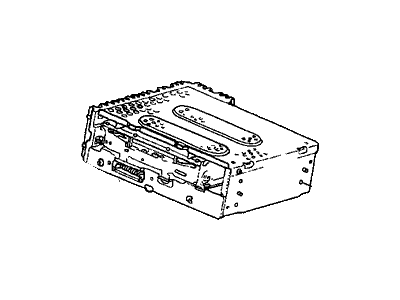 Honda 39175-SDN-A02CP Tuner (AM/FM/1CD)