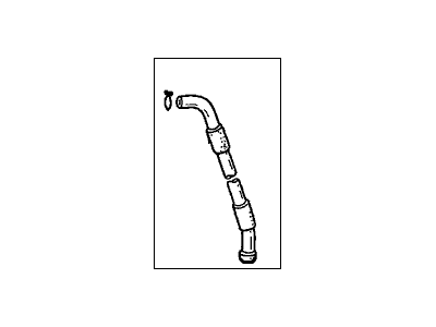 Honda 70060-SDN-A00 Tube, RR. Drain Vinyl (Sunroof)