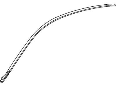 Honda 73153-SDN-A01 Molding, R. Windshield Side