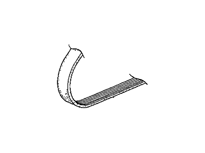 Honda 38920-RAA-A02 Belt, Compressor (Mitsuboshi)