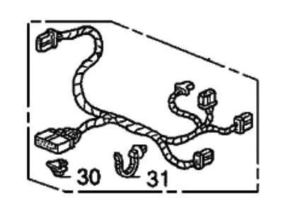 Honda 80650-SDN-A10 Sub-Harness, Air Conditioner