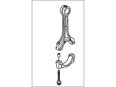 Honda 13210-PPA-000 Rod, Connecting