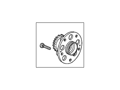 Honda 42200-SDA-A51 Bearing Assembly, Rear Hub Unit