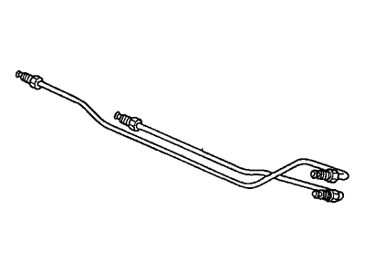 Honda 53671-SDA-A01 Pipe B, Cylinder