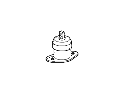 Honda 50820-SDA-A11 Rubber Assy., Engine Side Mounting (MT)