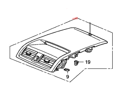 Honda 77275-SDA-L61ZA