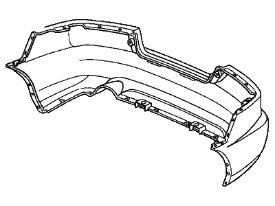 2007 Honda Accord Bumper - 04715-SDN-A80ZZ