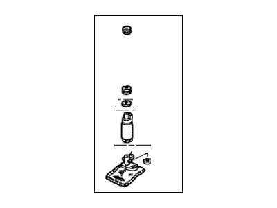 Honda 17040-SDC-E00 Pump Set, Fuel