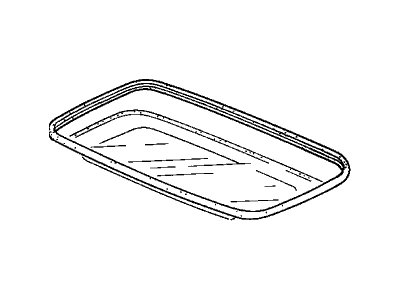 Honda 70205-SDN-A01 Seal, Sunroof Panel Main