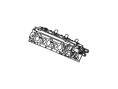 Honda 10005-RCB-A00 General, Rear Cylinder Head