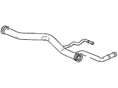 2006 Honda Accord Cooling Hose - 19505-RCA-A00