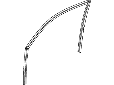 Honda 72275-SDN-A01 Channel, Left Front Door Run