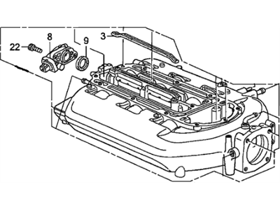 Honda 17030-RDV-J03