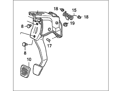 Honda 46910-SDP-A01