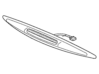 Honda 34270-SDN-A11 Light Assy., High Mount Stop