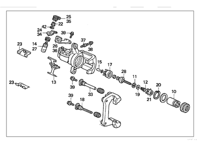 Honda 43019-SR3-000