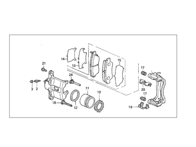 Honda 45230-SR3-V02