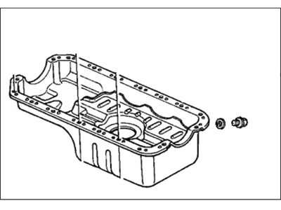 Honda 11200-P08-000 Pan, Oil