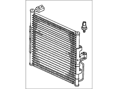 1995 Honda Civic A/C Condenser - 80110-SR1-A13