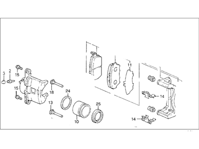 Honda 45019-ST7-000RM