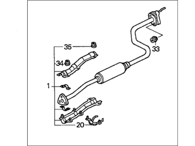 Honda 18220-SR1-X13