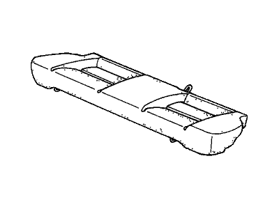 Honda 82136-SR8-A01 Frame, RR. Seat Cushion Wire