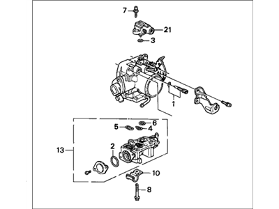 Honda 16400-P06-A60