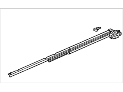 Honda 70325-SR8-A01 Rail, L. Sunshade