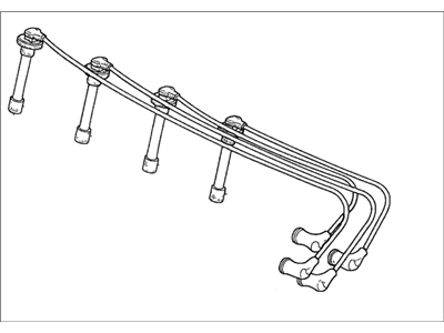 1995 Honda Del Sol Spark Plug Wire - 32704-P07-000