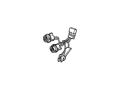 Honda 33502-SR3-A01 Socket, Connector