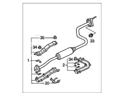 Honda 18220-SR1-X12